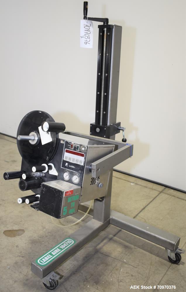 Used Label-Aire 2111M Air Blow Labeler